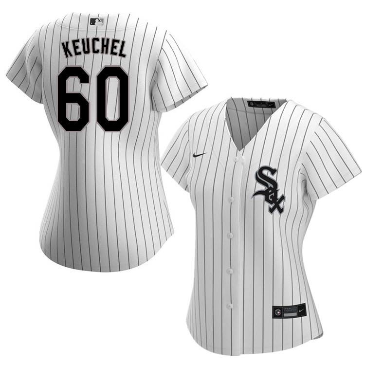 Nike Women #60 Dallas Keuchel Chicago White Sox Baseball Jerseys Sale-White